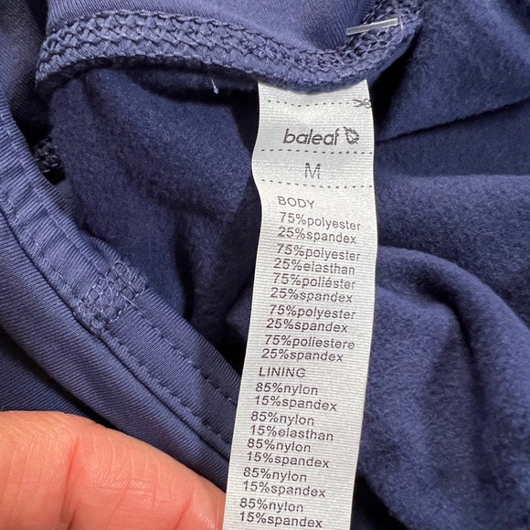 Baleaf Blue Boot Cut Flare Pants with High Waist - Picture 5 of 6